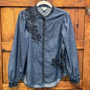 Sundance Lennon Floral  Long Sleeve Top